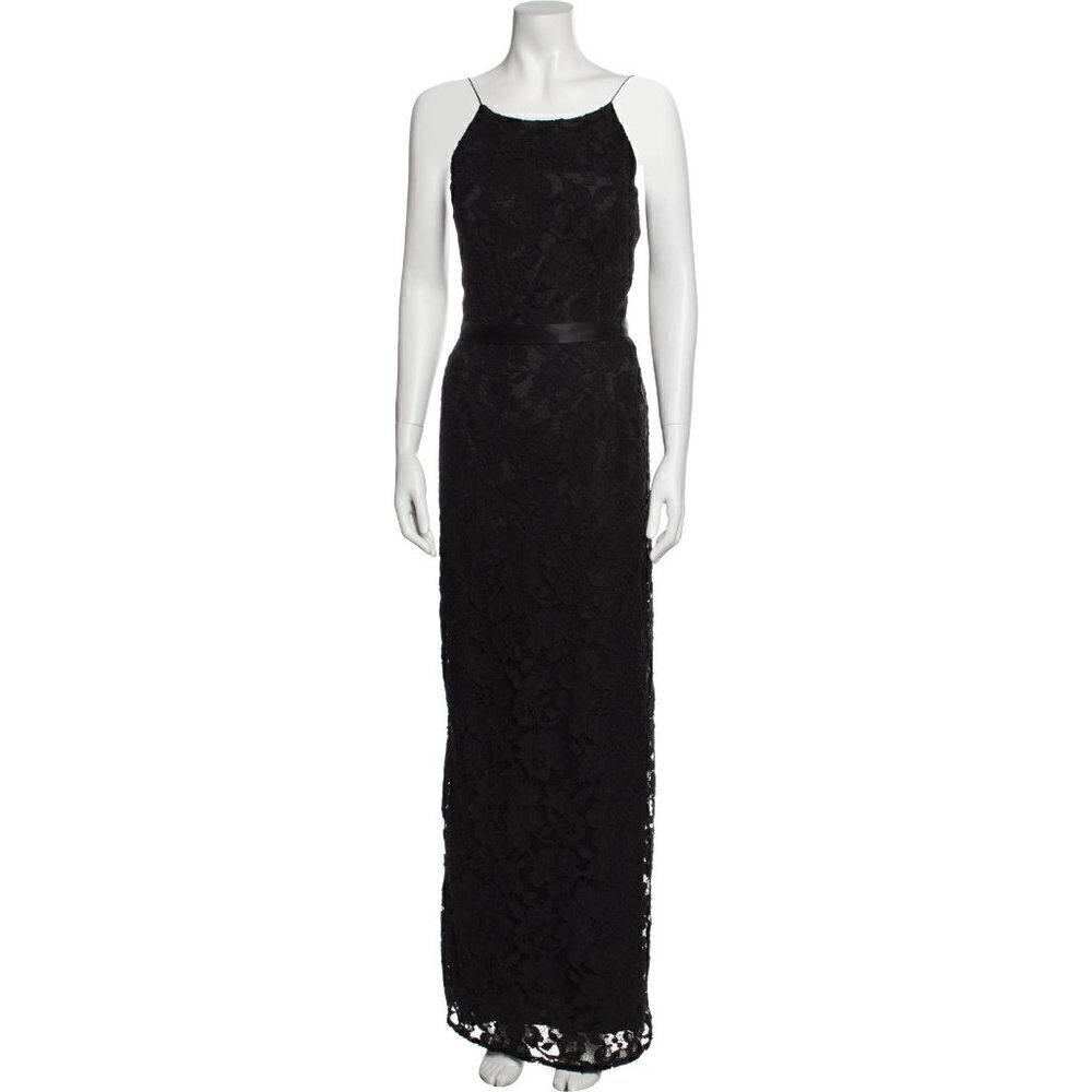 Aidan Mattox lace gown